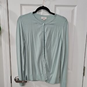 Light Blue Cardigan Sweater